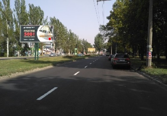 Фото рекламной плоскости по адресу Космическая ул. - Автопарковая ул.