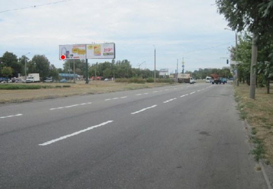Фото рекламной плоскости по адресу Набережная магистраль - Украинская  ул. 2