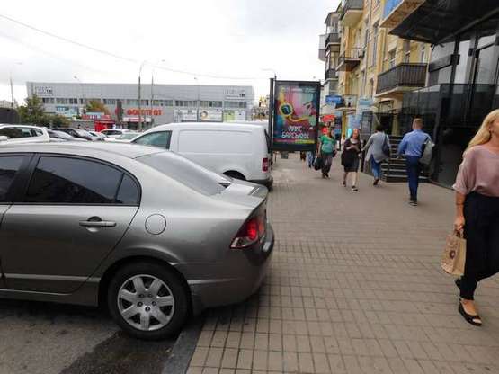 Фото рекламной плоскости по адресу Фізкультури вул., 10 №2