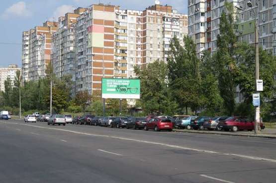 Фото рекламной плоскости по адресу Володимира Маяковського просп., 38/10