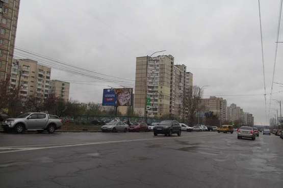 Фото рекламної площини за адресою Академіка Єфремова вул. (Командарма Уборевича вул.), №3