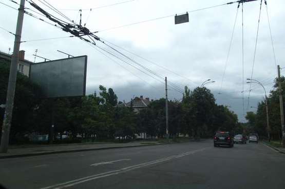 Фото рекламной плоскости по адресу Вишгородська вул., 24