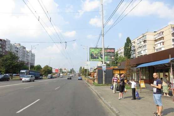 Фото рекламної площини за адресою Драйзера Теодора вул., 8