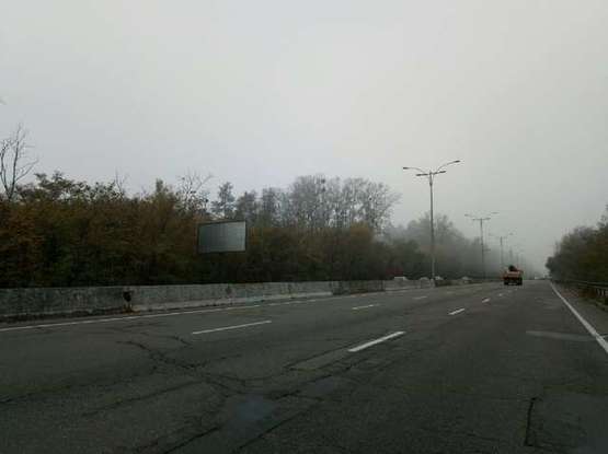 Фото рекламної площини за адресою Велика Кільцева дорога, 450м до перехр. з Мінским просп. (в напрямку Гостомельского шосе)