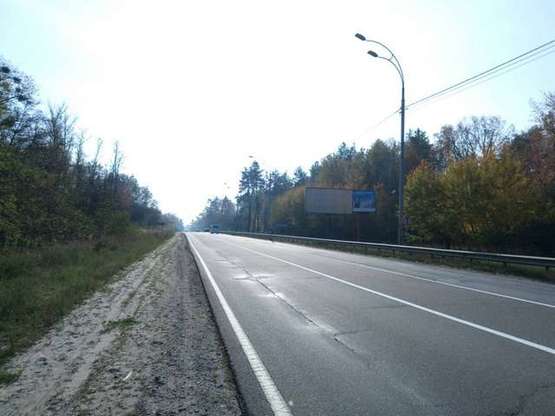 Фото рекламной плоскости по адресу Мінський просп., 1,1 км до розв'язки з Богатирської (в напрямку пл.Шевченко)