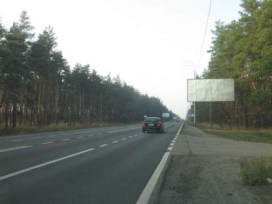 Фото рекламної площини за адресою Столичне шосе, (Конча-Заспа) км 27+800 (в напрямку Києва)