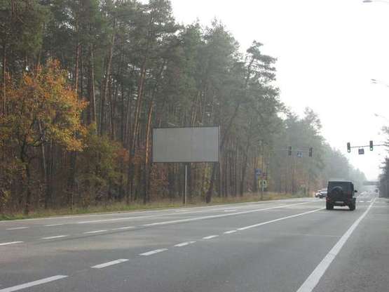Фото рекламной плоскости по адресу Столичне шосе, 1,4 км до бази "Динамо" (в напрямку Обухова)