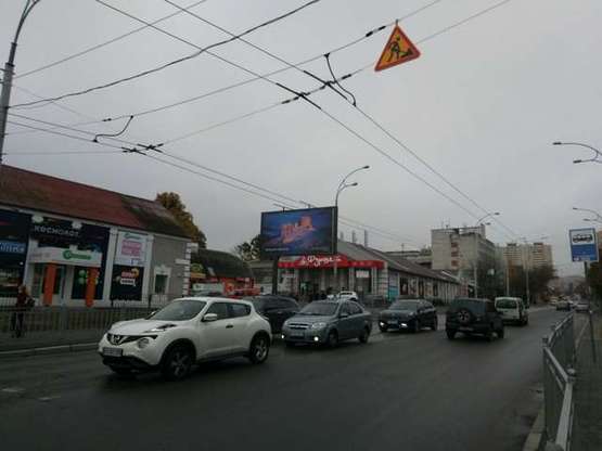 Фото рекламной плоскости по адресу Мостицька вул. - Вишгородська вул.