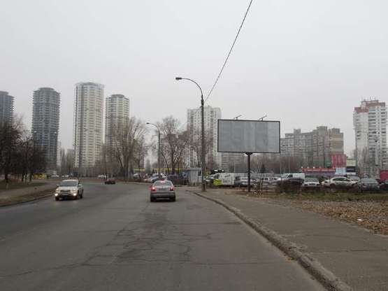 Фото рекламной плоскости по адресу Райдужна вул., напроти буд. 14 Апо просп.Шухевича