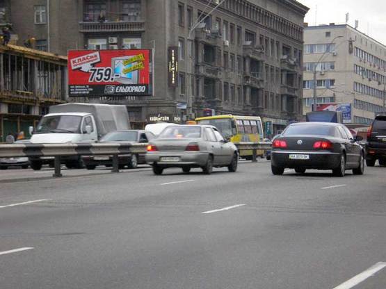 Фото рекламной плоскости по адресу пр.Победы,29 ст.М. Политехническая