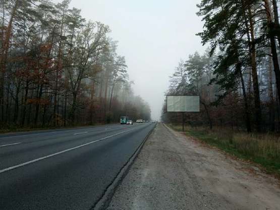 Фото рекламной плоскости по адресу Гостомельське шосе, 3,1 км від КП (в напрямку Гостомеля)