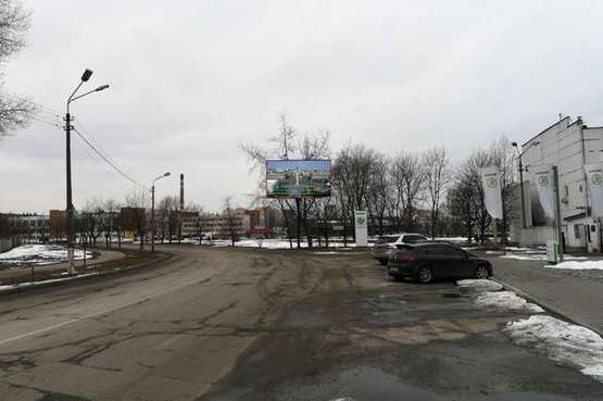 Фото рекламной плоскости по адресу Озерна вул., 1