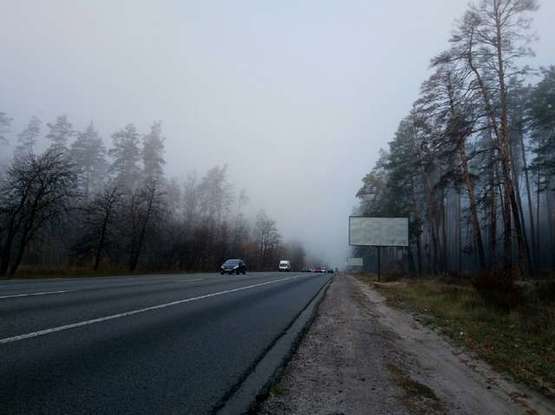 Фото рекламной плоскости по адресу Гостомельське шосе, 4 км від КП (в напрямку Гостомеля)
