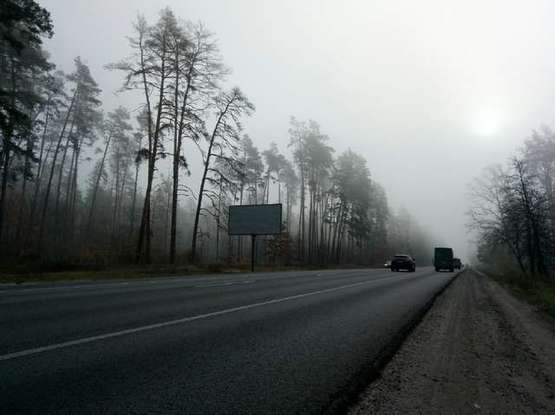 Фото рекламной плоскости по адресу Гостомельське шосе, 4 км від КП (в напрямку Києва)
