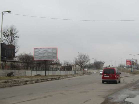 Фото рекламной плоскости по адресу Луганська вул. (Сихівський міст)