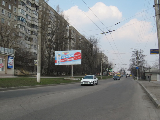 Фото рекламной плоскости по адресу ул.Полтавская