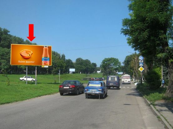 Фото рекламной плоскости по адресу Аношкина пр., разделитель, возле школы № 31