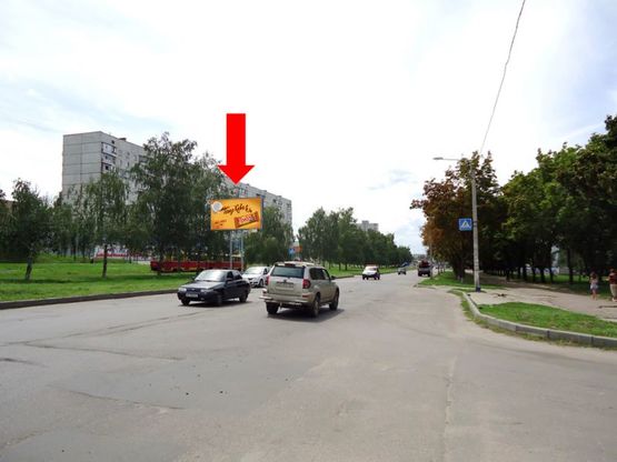 Фото рекламної площини за адресою Тракторостроителей пр., 134, в сторону Валентиновская ул. (бывш. Блюхера ул.)