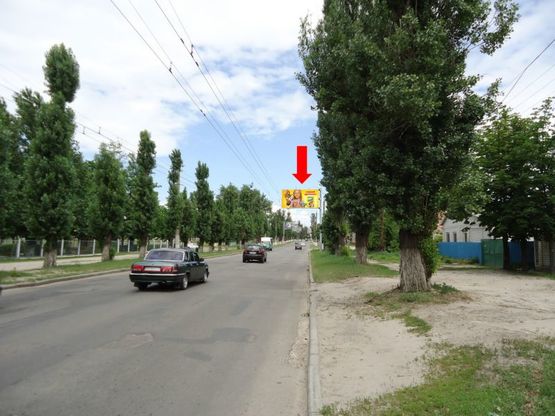 Фото рекламной плоскости по адресу Малой пр. (бывш. Постышева пр.), 55, в центр