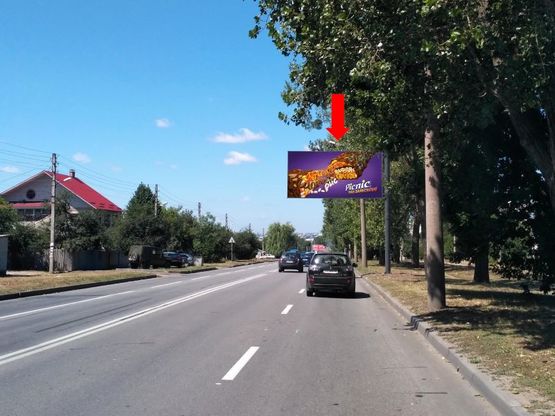 Фото рекламной плоскости по адресу Салтовское шоссе, 117, в центр