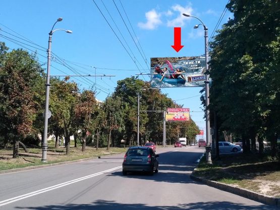 Фото рекламной плоскости по адресу Григоренко пр. (бывш. Жукова пр.), 39, в сторону Московского пр.