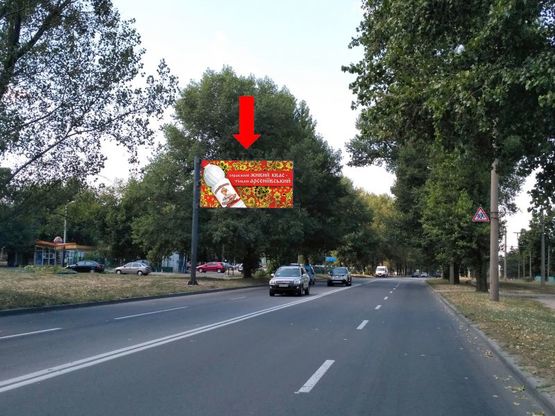 Фото рекламной плоскости по адресу Салтовское шоссе, 114, в центр