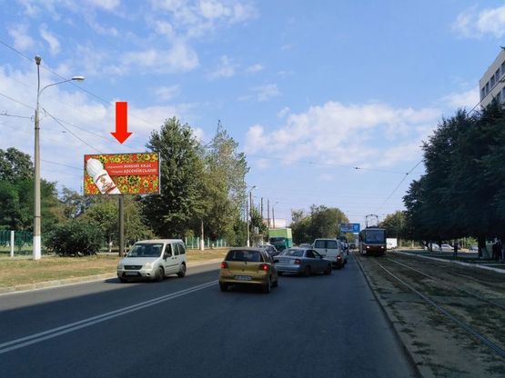 Фото рекламної площини за адресою Плехановская ул., 151 / Волкова ул. (бывш. Морозова ул.), из центра