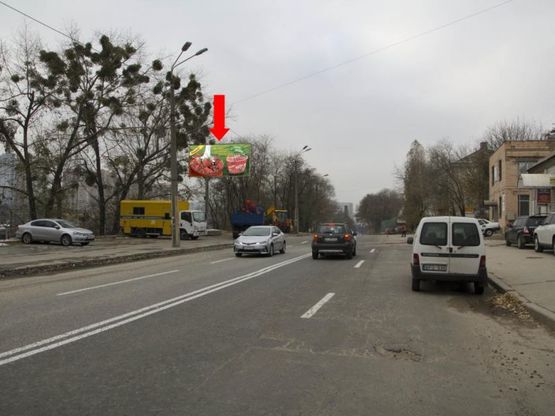 Фото рекламної площини за адресою Железнодорожное шоссе, 47, в сторону Дружбы Народов бул.