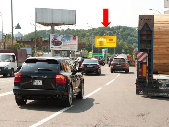 Фото рекламної площини за адресою Электриков ул. / Межигорская ул., в центр