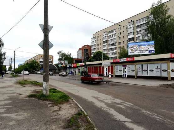 Фото рекламной плоскости по адресу Привокзальна вул. - Олеся Гончара вул. (60-річча Жовтня вул.)