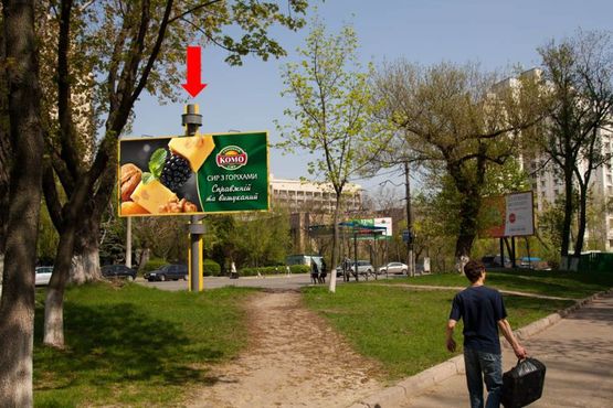 Фото рекламной плоскости по адресу Мельникова ул., 87