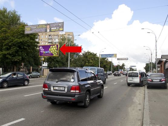 Фото рекламной плоскости по адресу Лобановского пр. (бывш. Краснозвездный пр.), 98, в сторону Севастопольская пл.