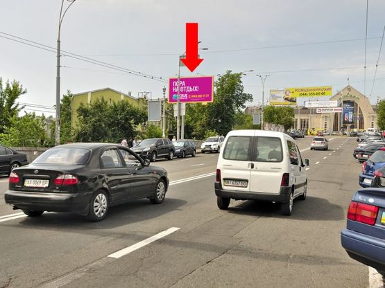 Фото рекламной плоскости по адресу Петлюры ул., 29, в сторону ЖД вокзала