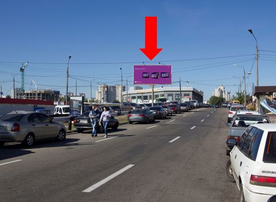 Фото рекламної площини за адресою Ревуцкого ул. / пр. Бажана, возле ст. м. "Харьковская", "McDonald's"