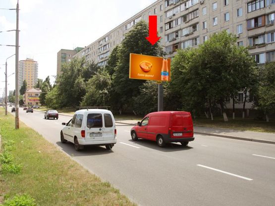 Фото рекламной плоскости по адресу Автозаводская ул., 41, в сторону Луговая ул.
