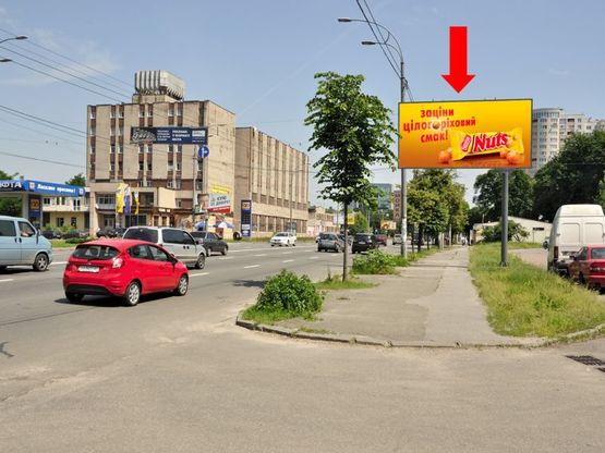 Фото рекламной плоскости по адресу Лобановского пр. (бывш. Краснозвездный пр.), 130, в сторону Московская пл.