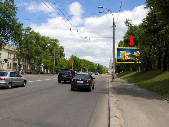 Фото рекламной плоскости по адресу Науки пр., 52, напротив, в сторону Демеевская пл. (бывш. Московская пл.)