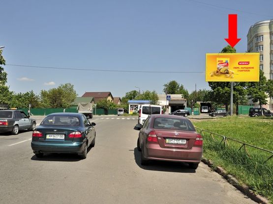 Фото рекламной плоскости по адресу Роллана бул., выезд на Жмеринская ул.