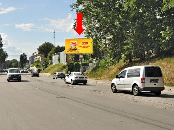 Фото рекламной плоскости по адресу Железнодорожное шоссе, 39, в сторону Дружбы Народов бул.