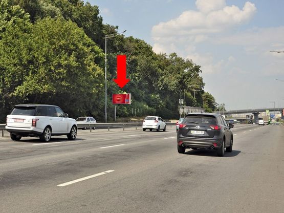 Фото рекламної площини за адресою Надднепрянское шоссе, 150м. от Железнодорожного шоссе, в центр