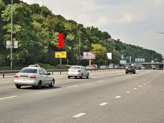 Фото рекламної площини за адресою Надднепрянское шоссе, 500м до мост Патона