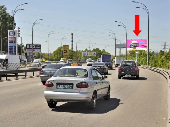 Фото рекламной плоскости по адресу Электриков ул., возле остановки, в сторону Бандеры пр. (бывш. Московский пр.)