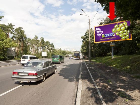 Фото рекламной плоскости по адресу Победы пр., 139, в центр