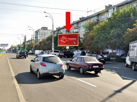 Фото рекламной плоскости по адресу Перова бул., 17, в сторону Навои пр.