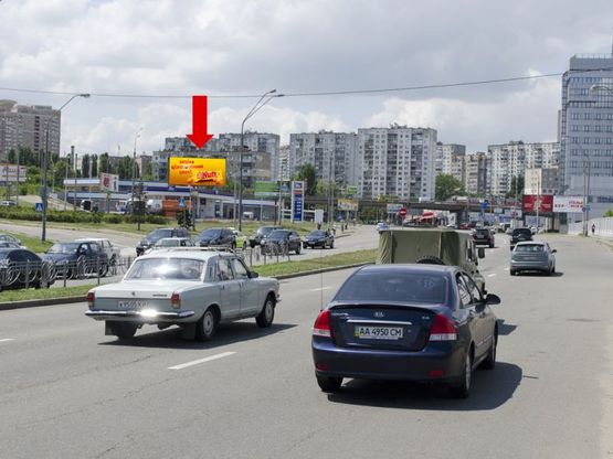 Фото рекламной плоскости по адресу Саперно-Слободская ул., 5, завод "Олком", в сторону Демеевская пл. (бывш. Московская пл.)