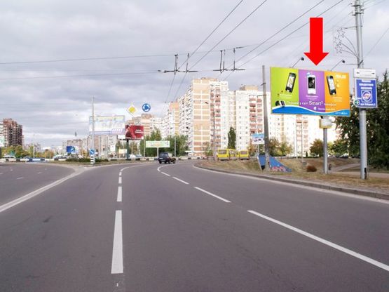 Фото рекламної площини за адресою Маяковского пр., 34 / Сабурова ул., в сторону Анкары пл.