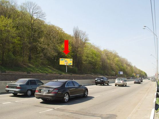 Фото рекламной плоскости по адресу Набережное шоссе, 800 м до моста метро (справа), в сторону ст. м. "Почтовая площадь"