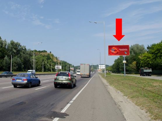 Фото рекламной плоскости по адресу Столичное шоссе, 900м до моста Южного , в центр