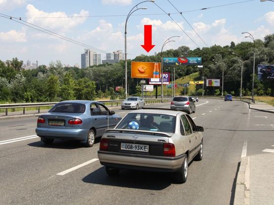 Фото рекламної площини за адресою Протасов Яр ул., 160м от Соломенская ул., в сторону Федорова ул.