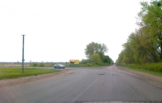 Фото рекламної площини за адресою с границы c Польшей (г.Рава-Русская) на г.Львов, г.Червоноград + въезд в г.Жовква, трасса Львов- Рава-Русская (М-09)